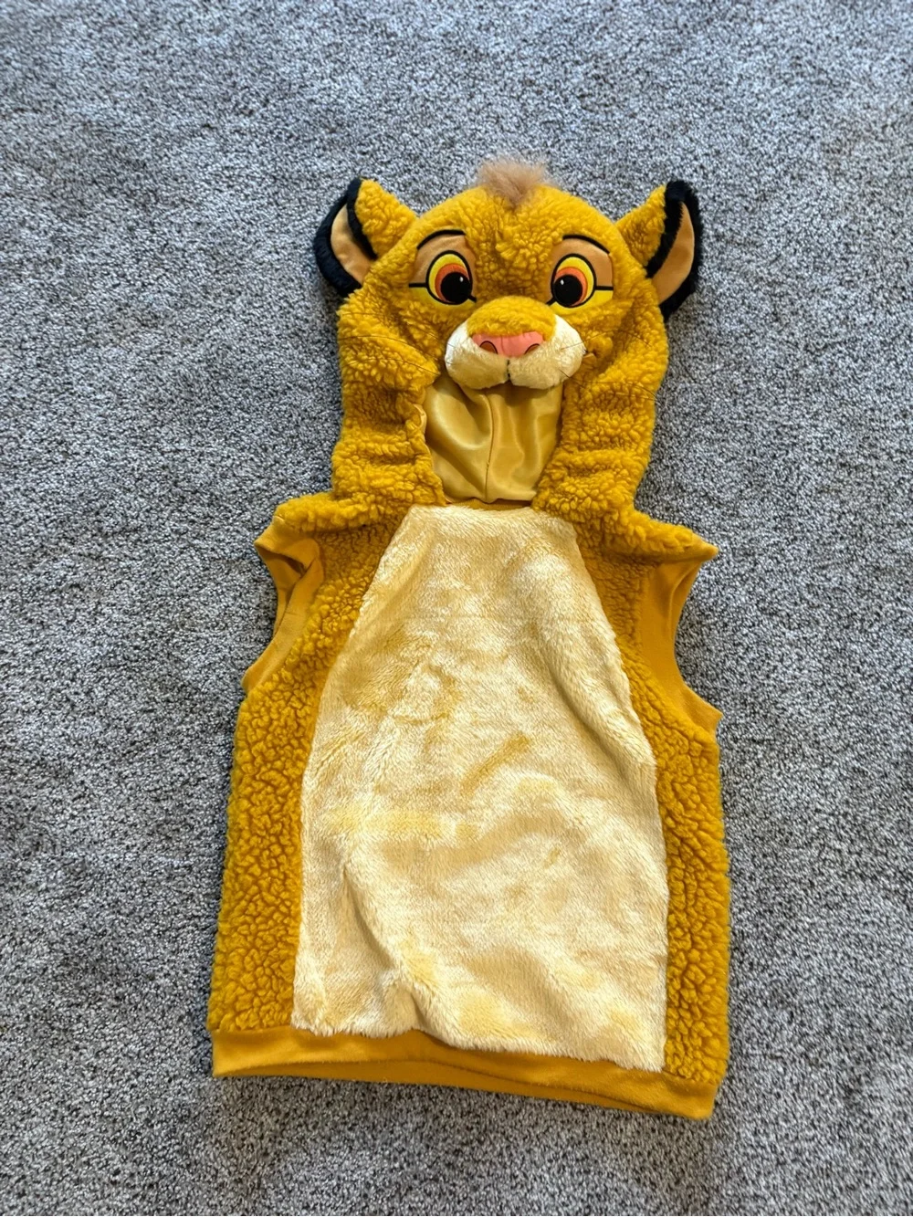 Vintage 90s Lion King Simba Toddler Costume